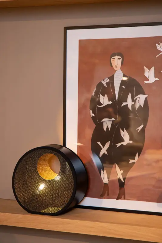 Lampe de table scandinave papier Riga Commander Maintenant