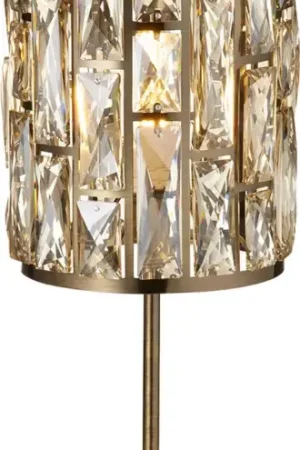 Lampe de table chic métal et verre dimmable Bijou Acheter Direct