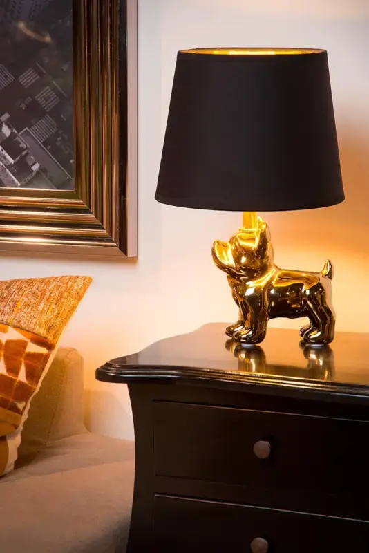 Lampe à poser vintage animal 1xE14 Winston Usine Directe