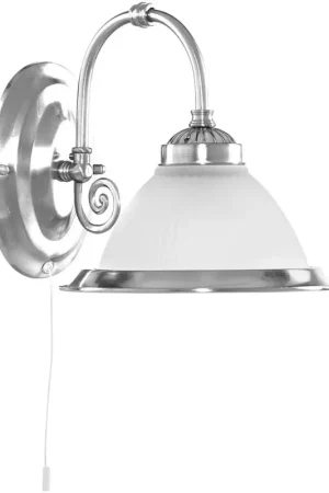 Applique murale baroque 1 lampe métal American Certifié