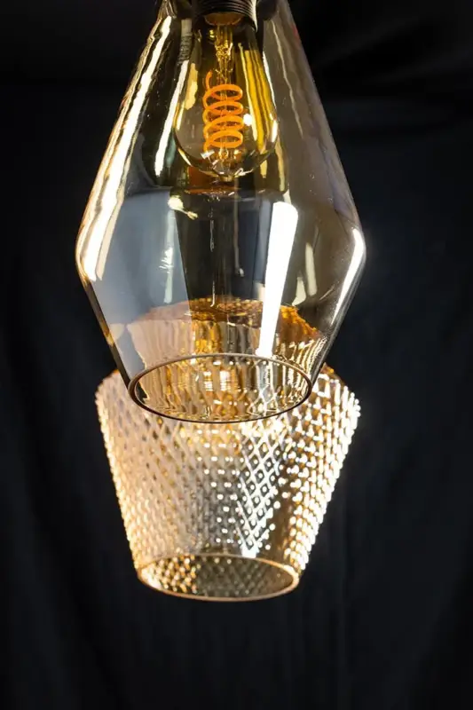 Verre pour luminaire moderne 28 cm Ben Dernière Chance