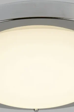 Plafonnier moderne métal et verre LED Geneva Vente Flash