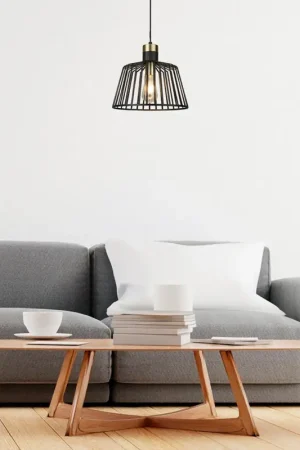 Expédié Aujourd'hui Suspension moderne métal Ø 30 cm Bird Cage