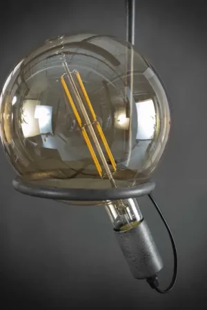 Ampoule LED filament E27 8W Ø20 cm Dernière Chance