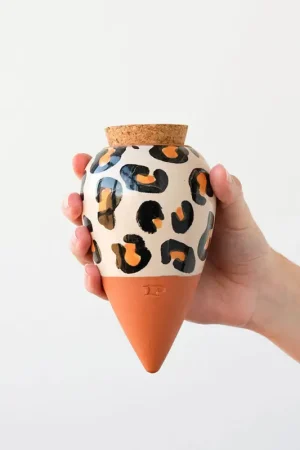 Prix Réduit Diffuseur d'eau en argile Léopard 25cl - Olla