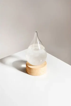 Mini baromètre storm en verre h12cm Satisfait Ou Remboursé