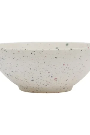 Authentique Bol en grès terrazzo 65cl - Famille