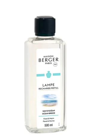 Recharge parfum pour lampe vent d'océan 500mL Acheter Direct