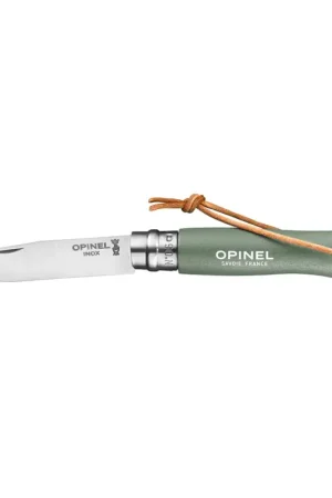 Couteau n°6 vri baroudeur sauge - opinel Jusqu'à Épuisement Des Stocks