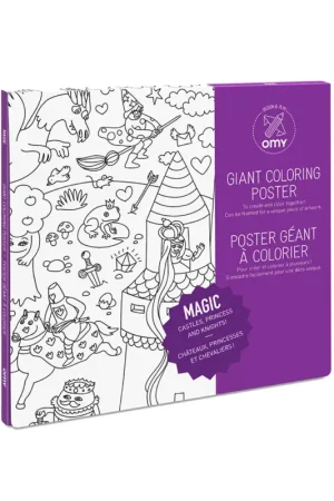Certifié Poster à colorier 70x100cm - magic