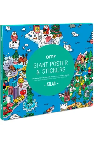 Achat Immédiat Poster & stickers 70x100cm - atlas