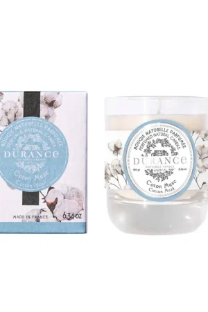 Achetez Aujourd'hui Bougie parfumée coton Musc 40h