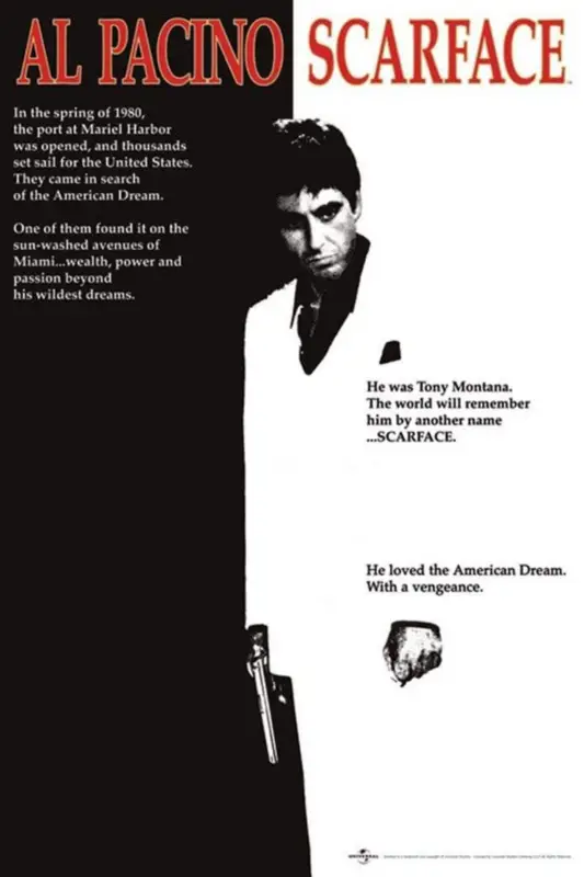 Meilleur Choix Poster Scarface - One Sheet 61x91,5cm
