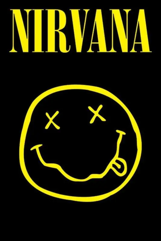 Seulement Aujourd'hui Poster Nirvana - Smiley 61x91,5cm