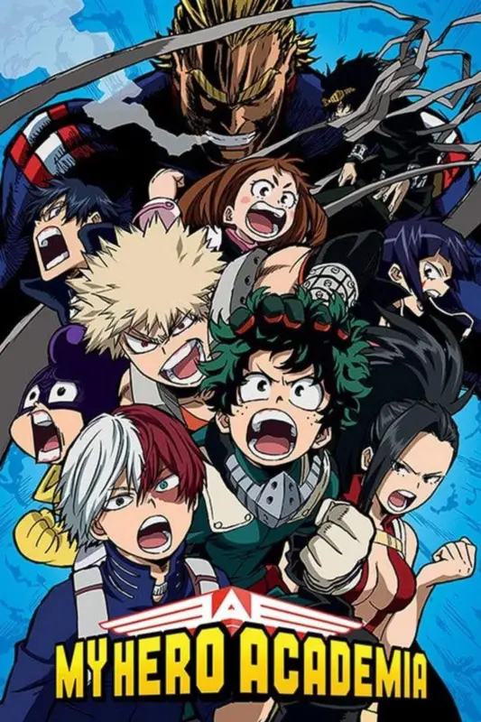 Retour Gratuit Poster My Hero Academia - Cobalt Blast Group 61x91,5cm
