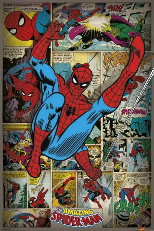 Livraison Express Poster Marvel Comics Retro 61x91,5cm