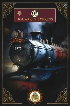 Achat Immédiat Poster Harry Potter - Hogwarts Express 61x91,5cm