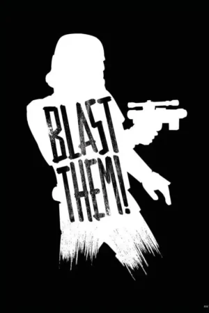 Affiche Art Star Wars - Silhouette Quotes Stormtrooper 40x50cm Promotion Saisonnière