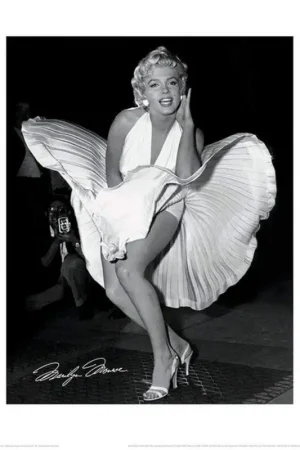 Achat Immédiat Affiche Art Marilyn Monroe - Seven Year Itch 40x50cm