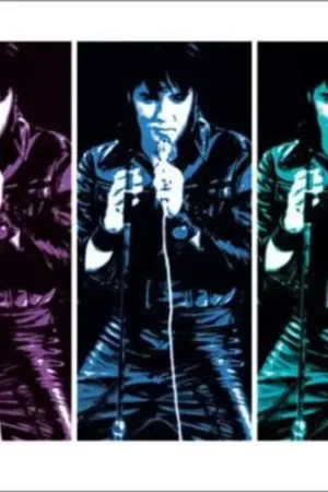 Vente Flash Affiche Art Elvis Presley - 68 Comeback Special Pop Art 100x50cm