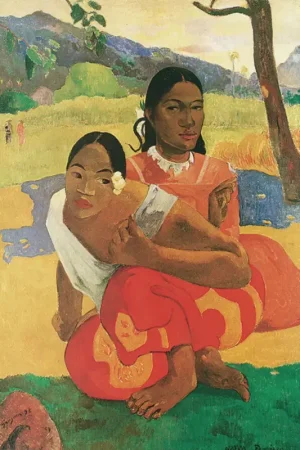 Achetez Aujourd'hui Affiche Art Paul Gauguin - Deux Tahitiennes 50x70cm