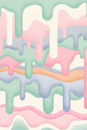 Papier Peint - Melt 300x250cm - Intissé Meilleur Prix