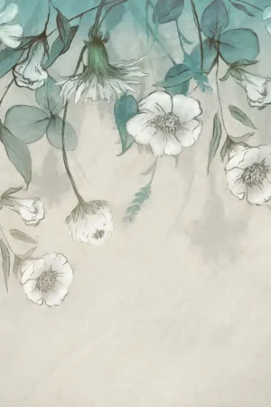 Prix Bas Papier Peint - I fiori 300x250cm - Intissé