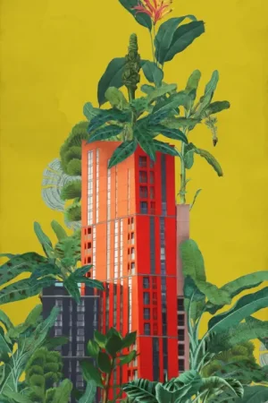 Papier Peint - Plant House 150x250cm - Intissé Authentique