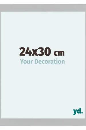 Cadre Photo 24x30 cm - Blanc Brillant - MDF - Como Bon Plan