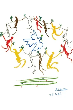 Acheter En Ligne Affiche Art Pablo Picasso - La Ronde de la Jeunesse 60x80cm