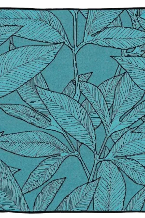 Housse de coussin esprit feuillages Paiement Sécurisé
