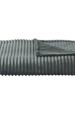 Couverture polaire à effet côtelé 3D Prix Bas