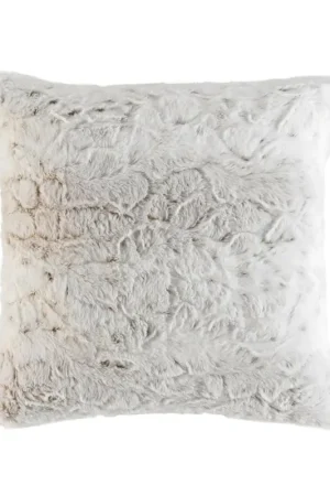 Authentique Coussin imitation fourrure
