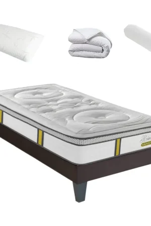 Offre Limitée Pack Prêt à dormir avec matelas à ressorts ensachés