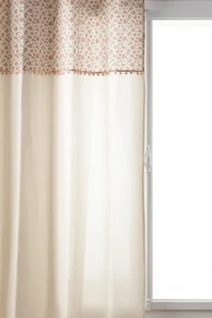 Réduction Rideau enfant petites fleurs vintage
