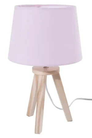 Lampe trépied bois Expédié Aujourd'hui