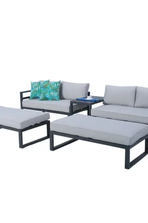 Nouveauté Salon détente modulable pour 8 personnes