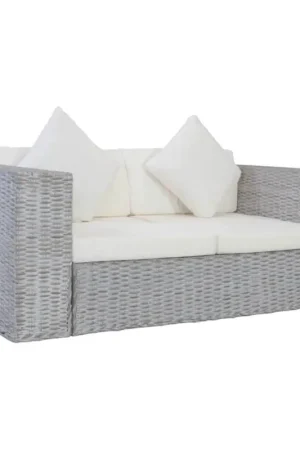 Canapé tendance en rotin Nouvelle Collection