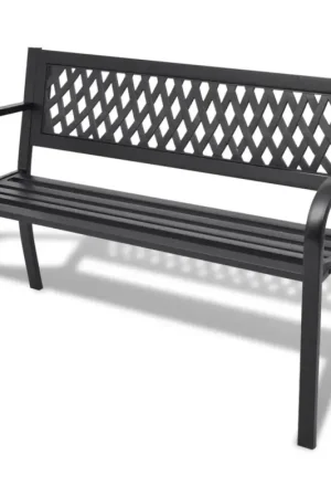 Offre Exclusive Banc de jardin en acier