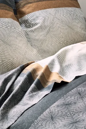 Drap plat au style graphique et masculin Dernier Modèle