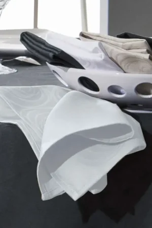 Réduction Lot de 3 serviettes de table spirale