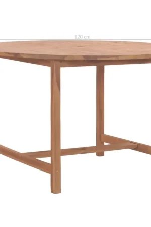 Table de jardin ronde en bois Jusqu'à Épuisement Des Stocks
