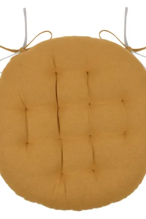 Galette de chaise ronde et bicolore Prix Bas