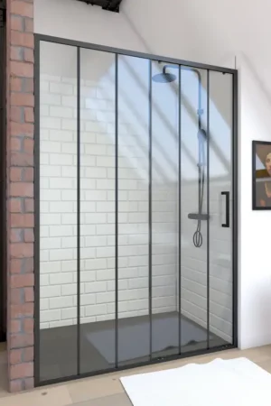 Dernière Chance Paroi porte de douche coulissante sérigraphiée