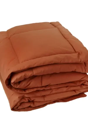 Edredon ou couvre-lit matelassé peau de pêche Oekotex Marque