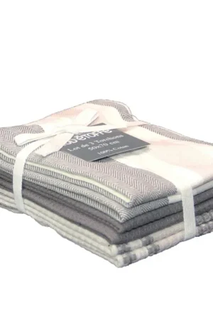 Prix Réduit Set de 3 torchons cuisinecoton 50x70 cm