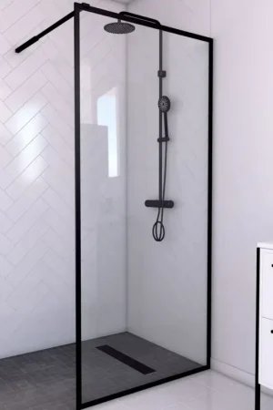Expédition Rapide Paroi de douche en verre DARK EDGE