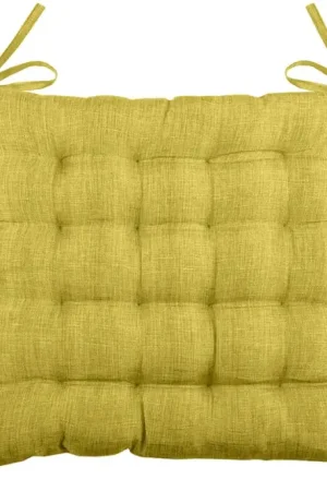 Nouvel Arrivage Galette de chaise unie en 16 points