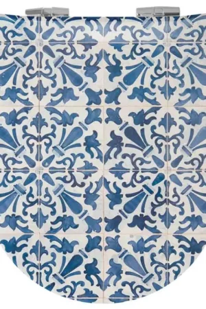 Prix Cassé Abattant Double OLFA Déclipsable Motif "Azulejos "
