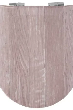 Dernière Chance Abattant wood slim déclipsable au bois veineux